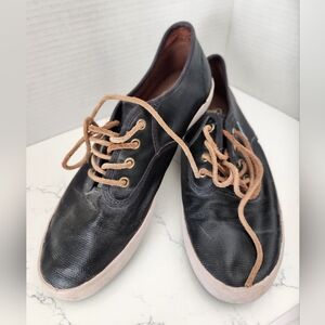 Gravis Men's Cordway Collective Sneakers Black Leather Size US 8